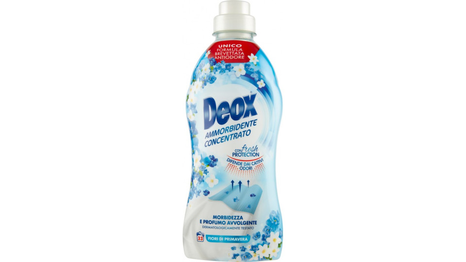 Deox, Ammorbidente Concentrato Lavatrice, Fiori di Primavera,...