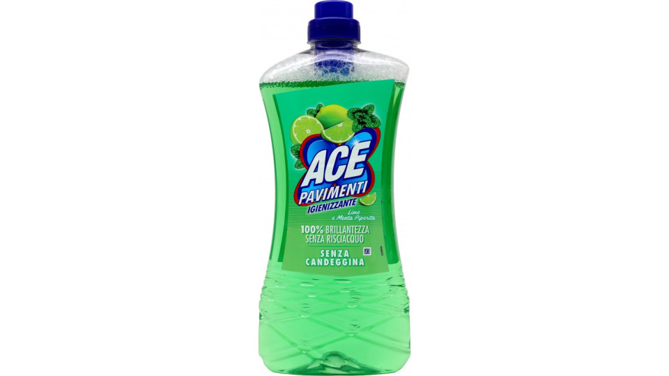Ace Pavimenti Igienizzante Lime e Menta Piperita Senza...