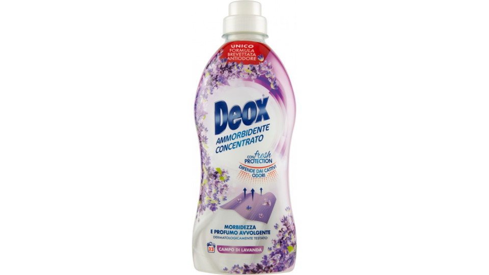 Deox, Ammorbidente Concentrato Lavatrice, Campo di Lavanda, 33...