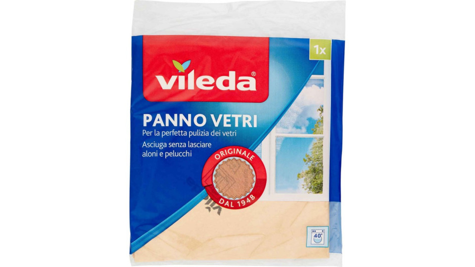 Vileda Vetri - panno ideale per la perfetta pulizia, senza...