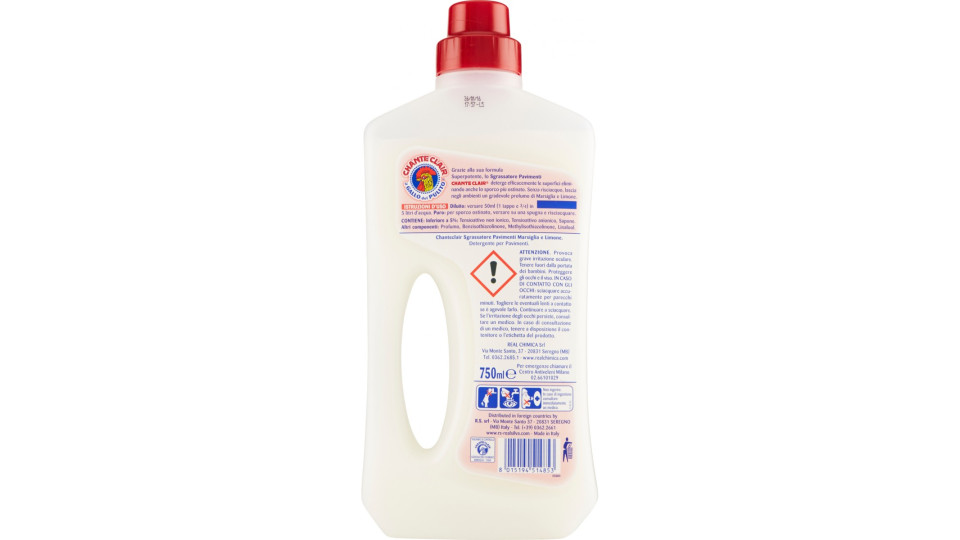Chanteclair Sgrassatore Pavimenti Marsiglia e Limone 750 ml.