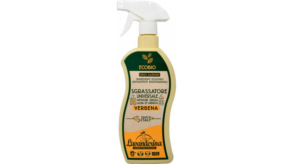 Lavanderina sgrassatore universale alla verbena bio ml.650