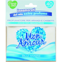 Mon Amour Profumatore per Armadi e Cassetti Blu Mare 12 gr.