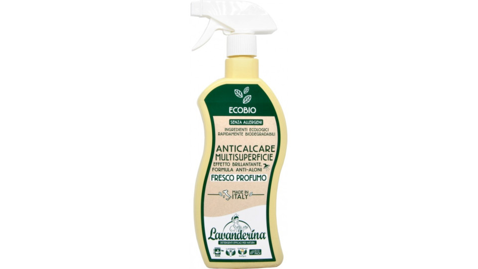 Lavanderina anticalcare multisuperficie fresco profumo bio ml.650