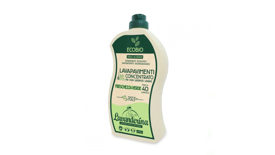 Lavanderina lavapavimenti concentrato freschezza verde lt.1