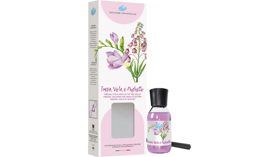 Soft Soft diffusore olio fresia/viola ml.125