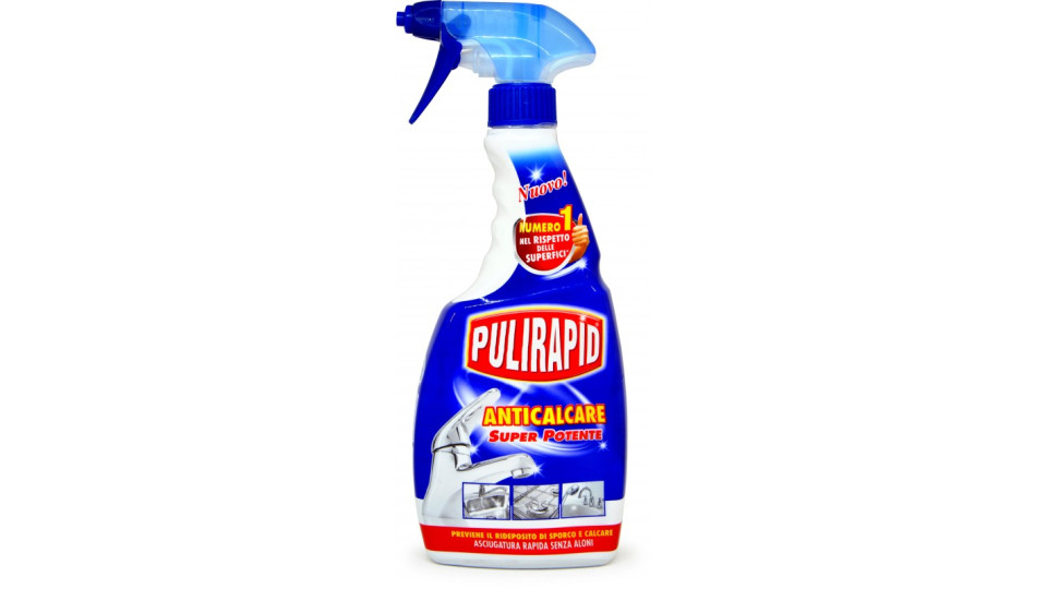 Pulirapid AntiCalcare spray 500 ml.