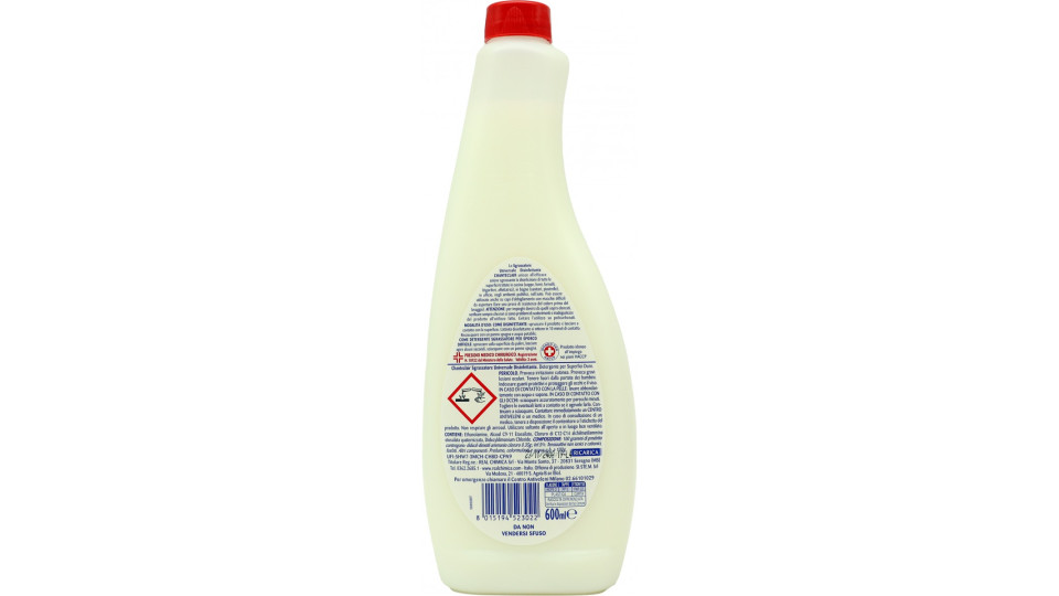 Chanteclair Sgrassatore Universale Disinfettante Ricarica 600 ml