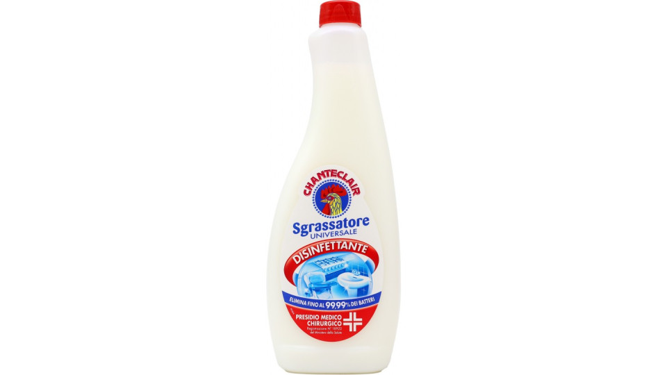Chanteclair Sgrassatore Universale Disinfettante Ricarica 600 ml