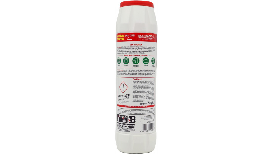 Vim clorex polvere Pulitore Universale 750 g