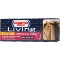 Domopak Custodie Cappotti e Soprabiti cm.65x140 cm 3 pz