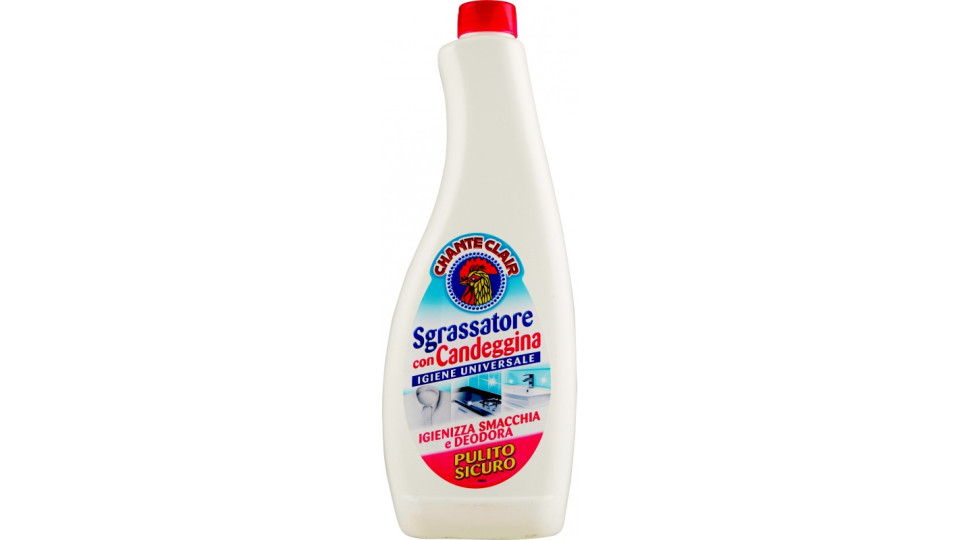 Chanteclair Sgrassatore con Candeggina Ricarica 625 ml.