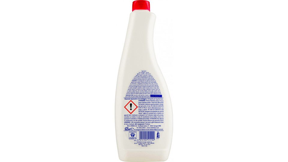 Chanteclair Sgrassatore con Candeggina Ricarica 625 ml.