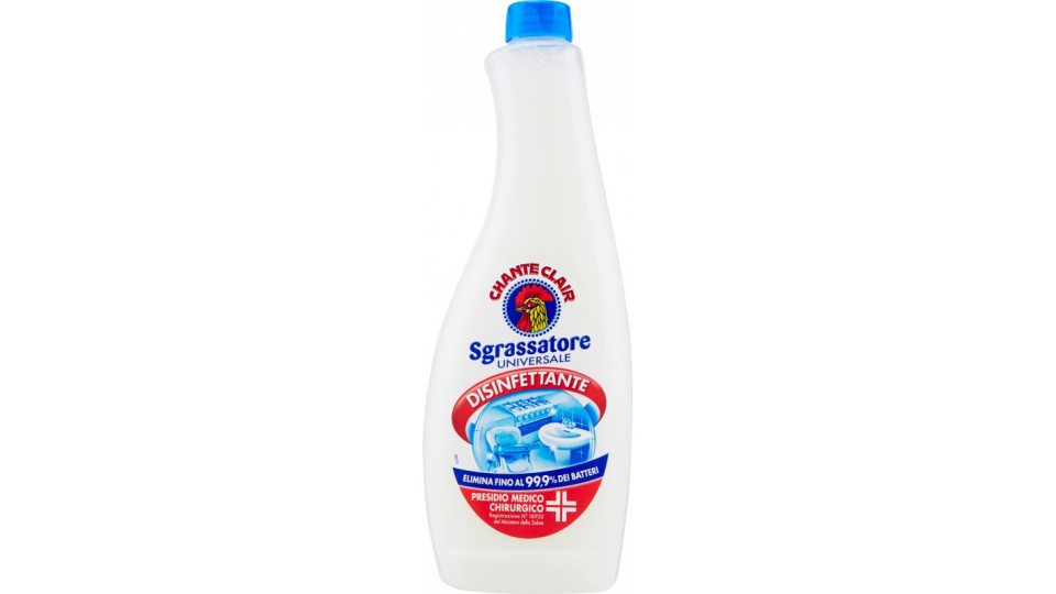 Chanteclair Sgrassatore Universale Disinfettante Ricarica 625 ml.