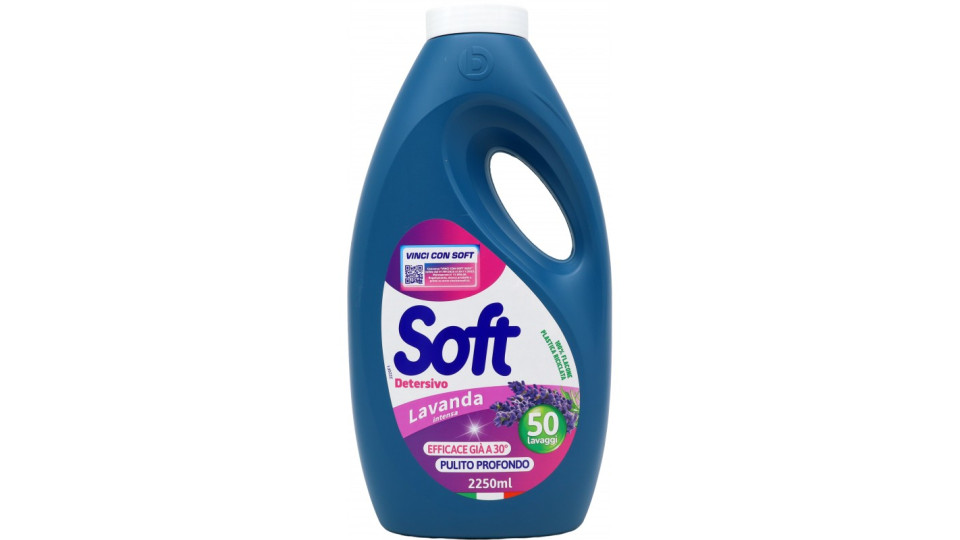 Soft detersivo lavanda 45 lavaggi - lt.2.5