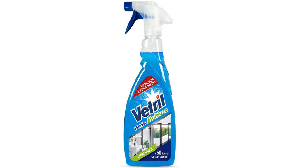 Vetril ammoniaca spray blu - ml.650