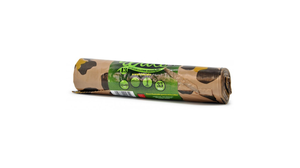 Frio sacchetti nettezza urbana wild marr/nero cm.52x60 pz.13