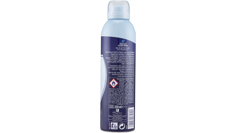 Felce Azzurra Aria di Casa muschio bianco Spray per Ambienti...