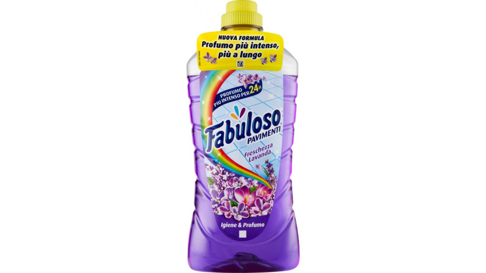 Fabuloso detersivo pavimenti Freschezza Lavanda profumo 24h 950ml