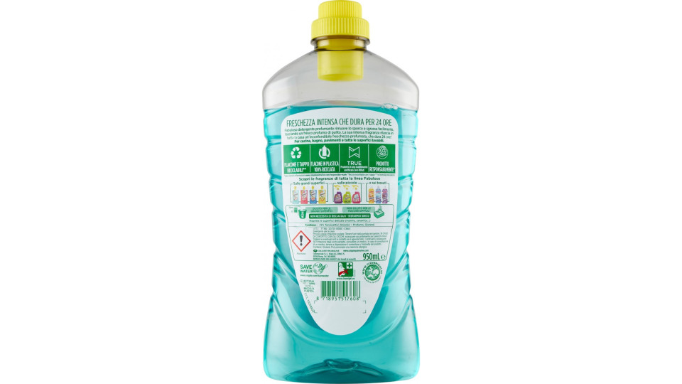 Fabuloso detersivo pavimenti Fiori di Loto profumo 24h 950 ml
