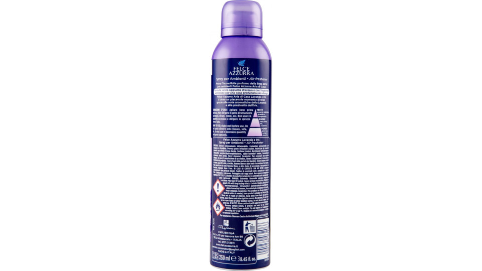 Felce Azzurra Aria di Casa Spray per Ambienti lavanda e iris...