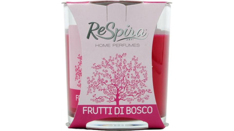 Respira candela profumata ai frutti di bosco gr.330