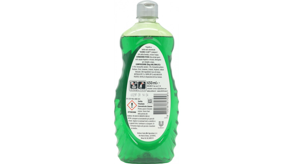 Svelto Titanium Concentrato Limone 650 ml