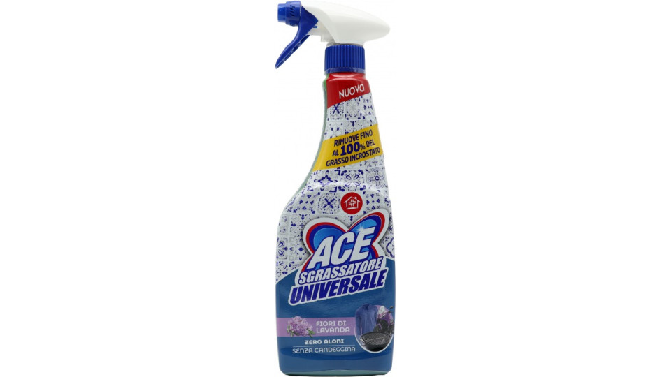 Ace Sgrassatore Universale Fiori di Lavanda Senza Candeggina...