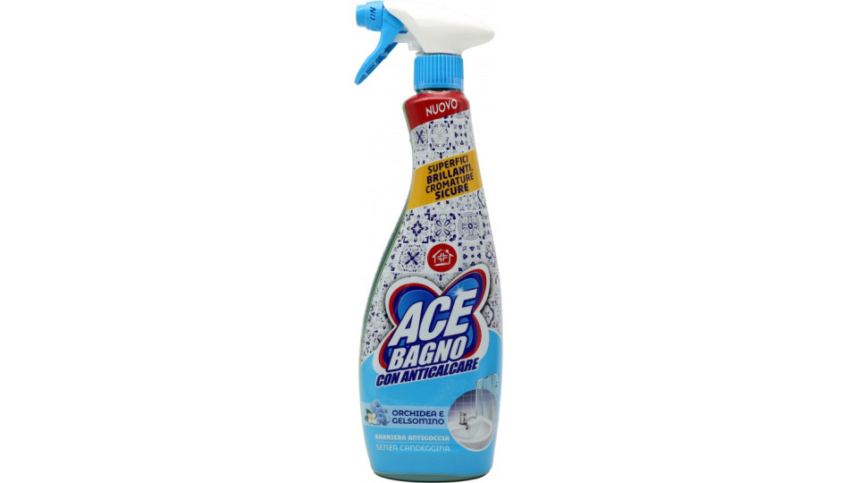 Ace Bagno con Anticalcare Orchidea e Gelsomino Senza...