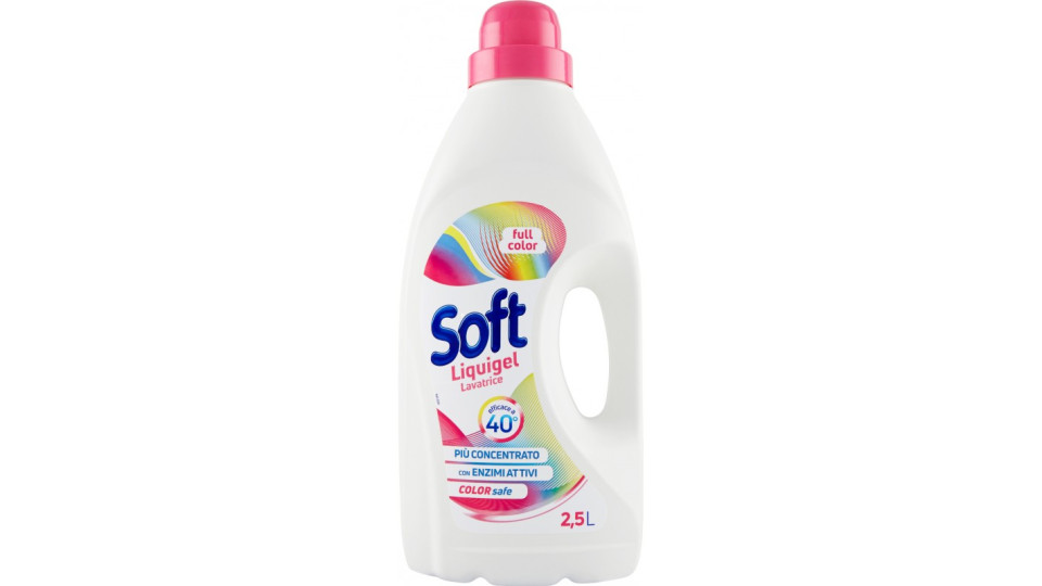 soft lavatrice color piu' 32 lavaggi lt 2,5