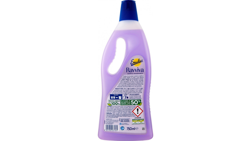 Emulsio ravviva lavanda lavapavimenti - ml.750