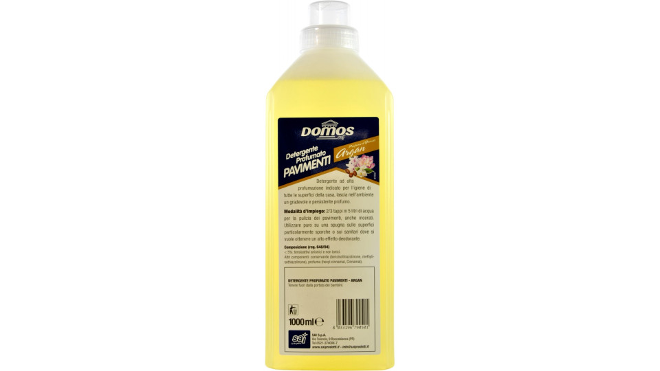 Domos detergente profumato pavimenti argan ml.1000