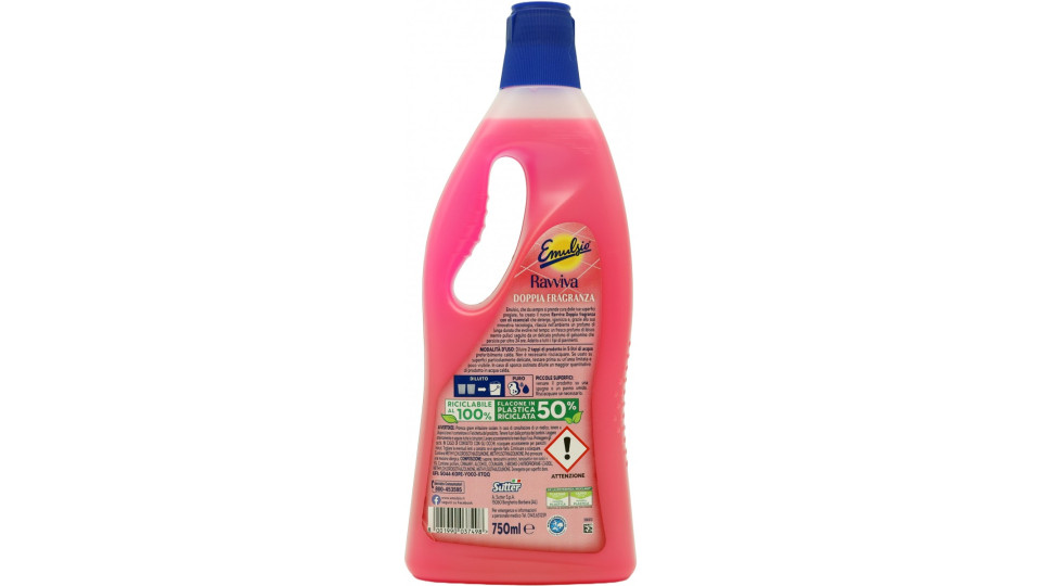 Emulsio Ravviva Doppia Fragranza Ibisco Gelsomino Detergente...