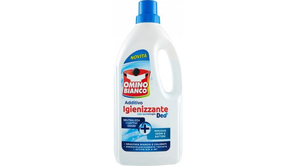Omino Bianco Additivo Igienizzante con tecnologia Deo+ 900 ml.