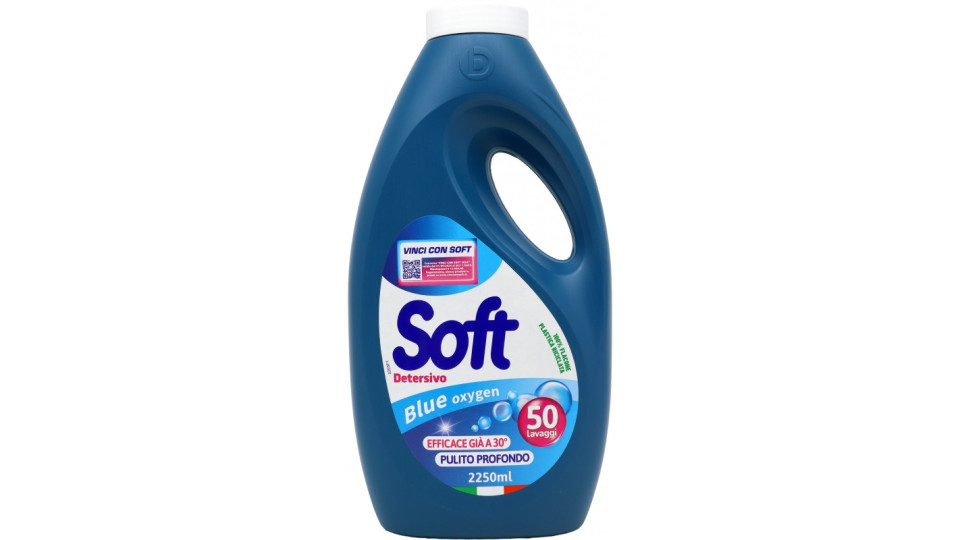 Soft lavatrice blue oxygen 50 lavaggi lt.2,25