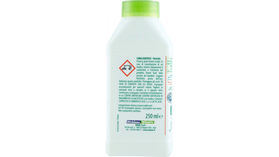 Winni's Cura Lavatrice Tutto in 1 250 ml.