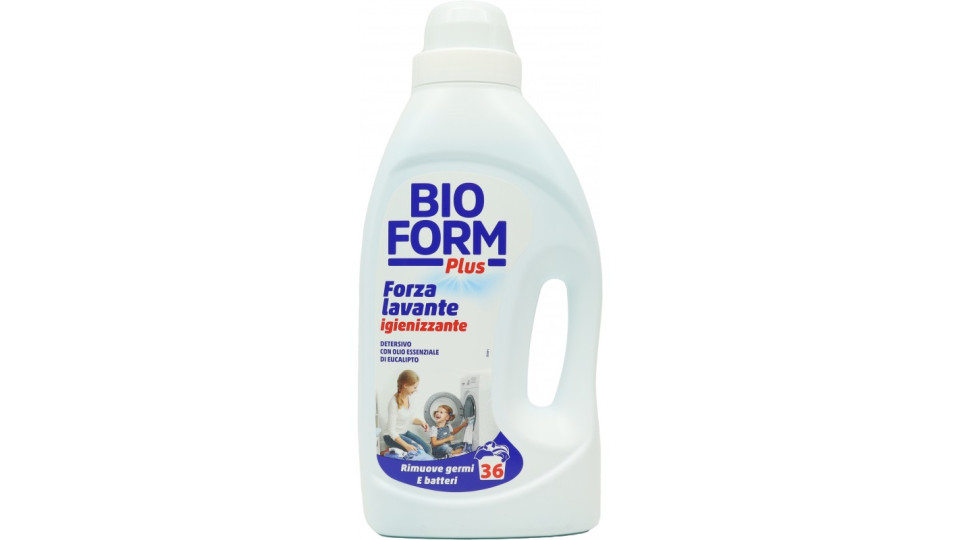 Bioform plus lavatrice igienizzante eucalipto lt.1,625