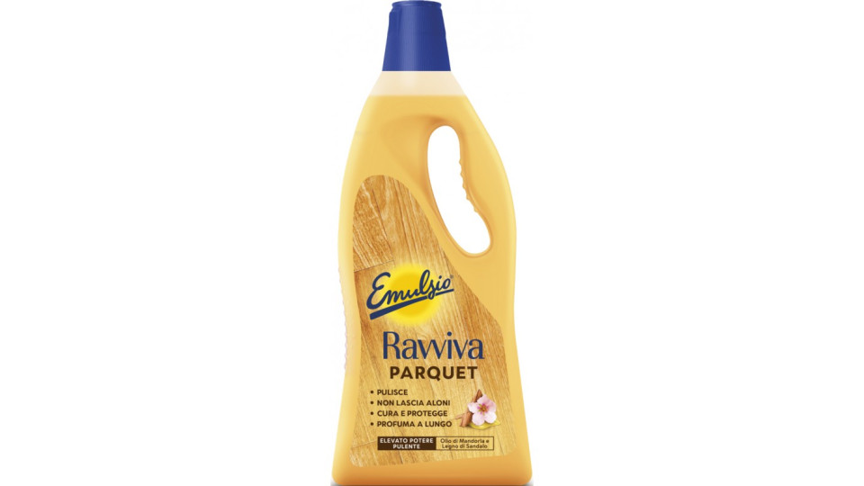 Emulsio Ravviva Detergente Parquet Olio di Mandorla e Legno di...
