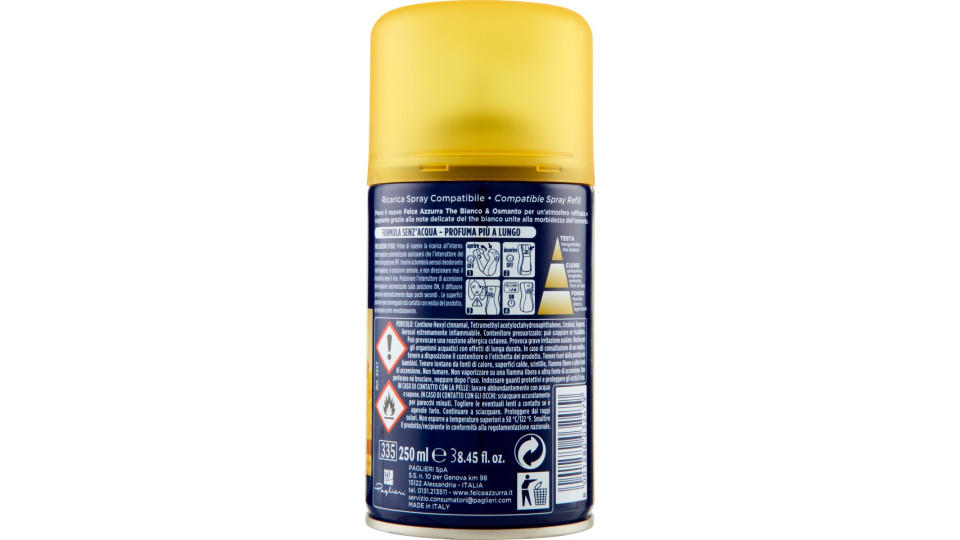 Felce Azzurra Aria di Casa Ricarica Spray Compatibile the...