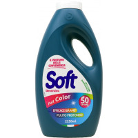 Soft detersivo lavatrice full color 50 lavaggi lt.2,25