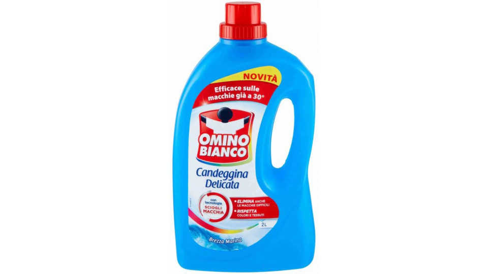 Omino bianco candeggina assortiti lt.2