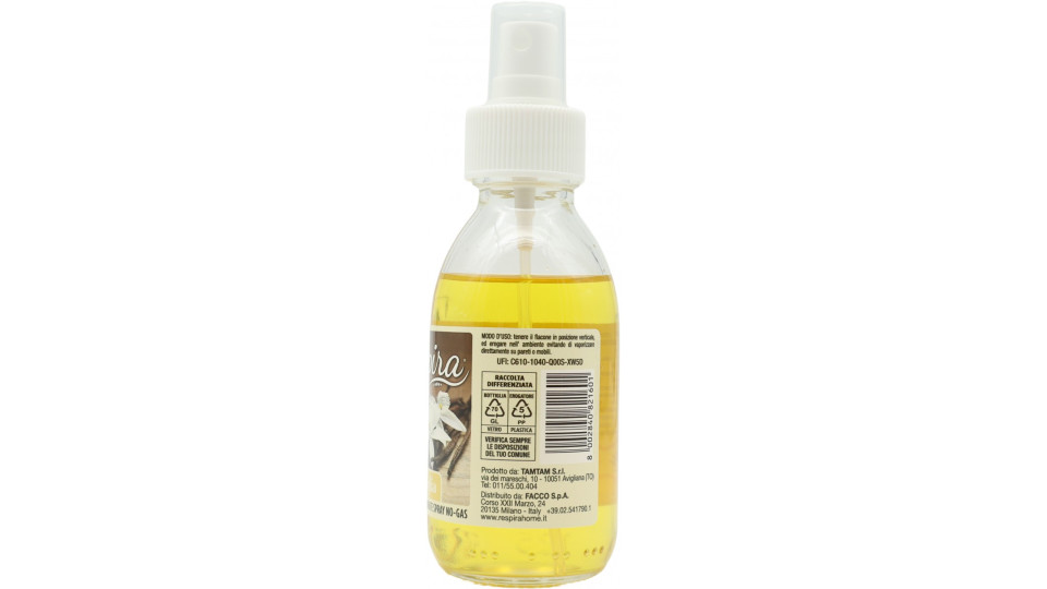 Respira spray ambienti alla vaniglia ml.125