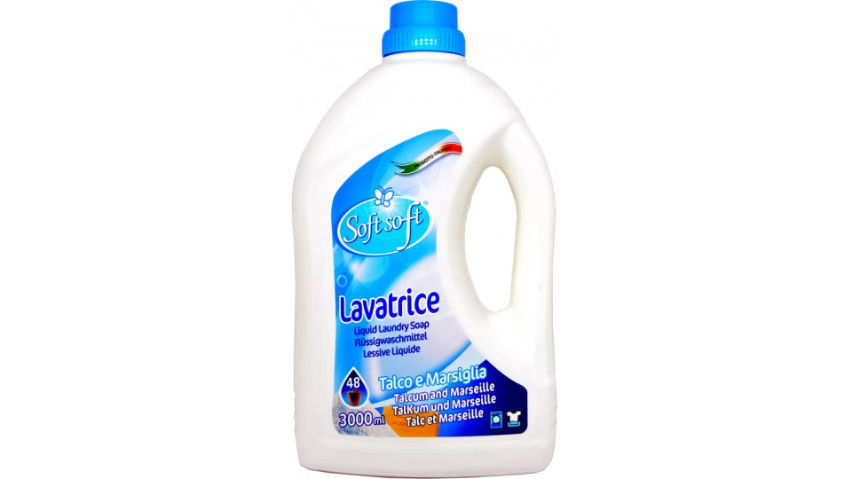 Soft Soft lavatrice talco/marsiglia lt.3