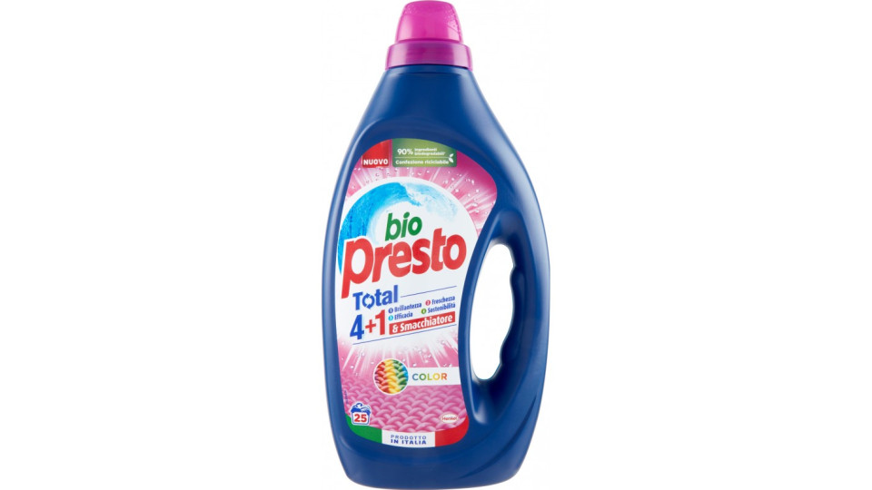 BIO PRESTO Liquido Color 19 lavaggi - 950 ml.