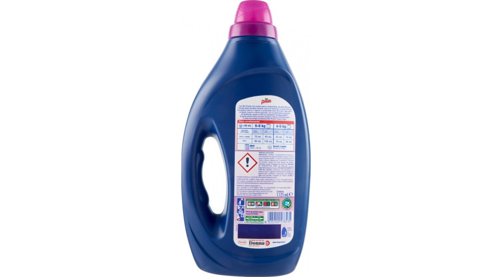 BIO PRESTO Liquido Color 19 lavaggi - 950 ml.