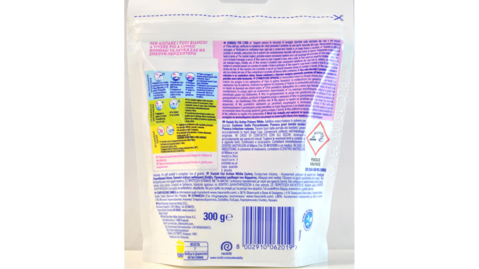 Vvanish oxy bianco splend polvere gr.300