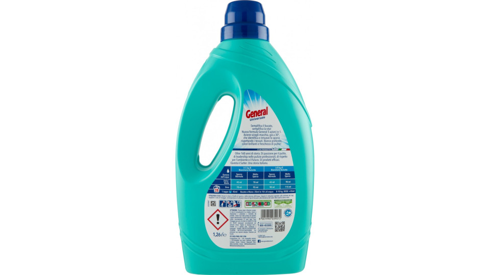 General Universale Nuova Formula 5in1 28 lavaggi lt.1.26