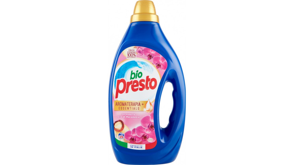 BIO PRESTO Aromaterapia Essential Liquido 19+4 lavaggi lt.1,15