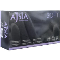 Ajsia guanti nitrile soft blu taglia S