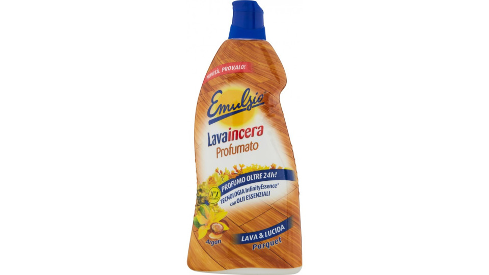 Emulsio Lavaincera Profumato Parquet Argan 875 ml.